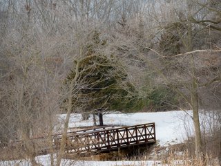 Bridge in the Snow